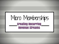 Micro Memberships